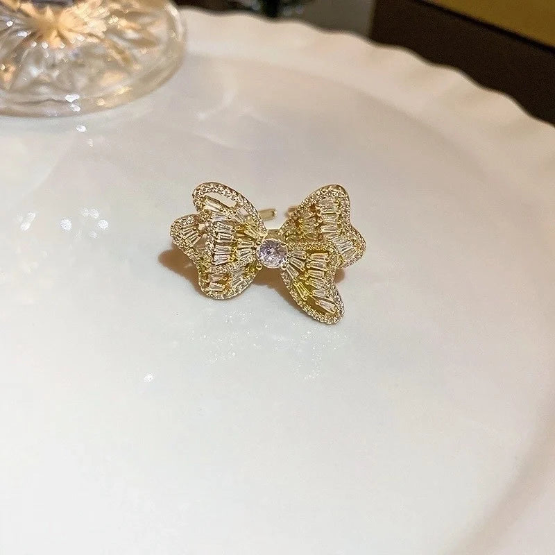 18K Gold Plated Butterfly Ring