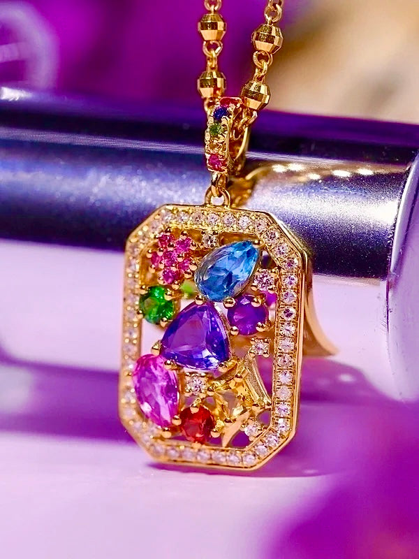 Fleur Éternelle Crystal Jewelry Set