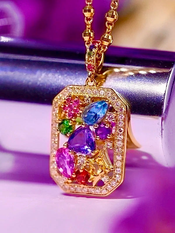 Fleur Éternelle Crystal Jewelry Set