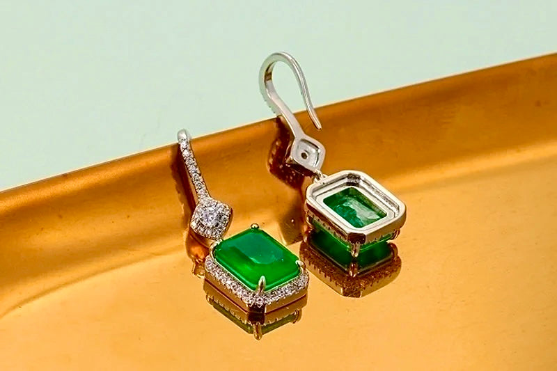 Vintage Radiance Drop Earrings