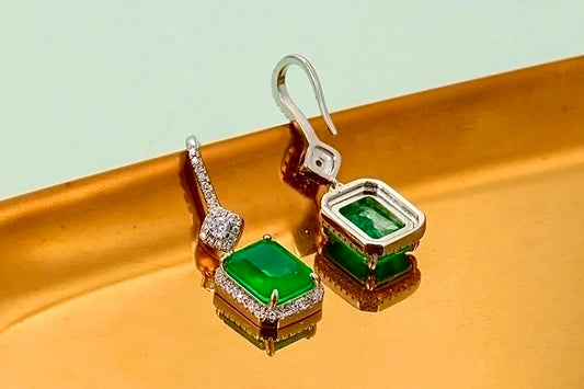Vintage Radiance Drop Earrings