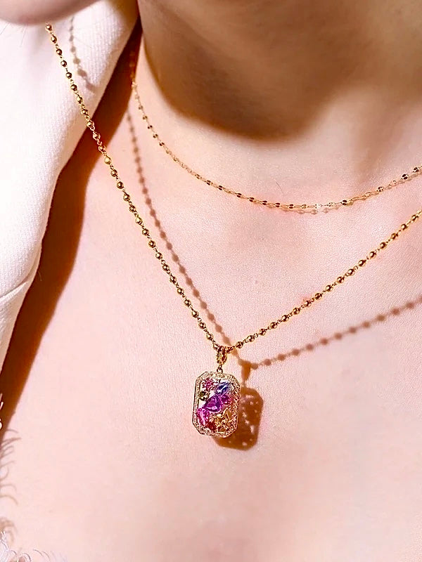 Fleur Éternelle Crystal Jewelry Set