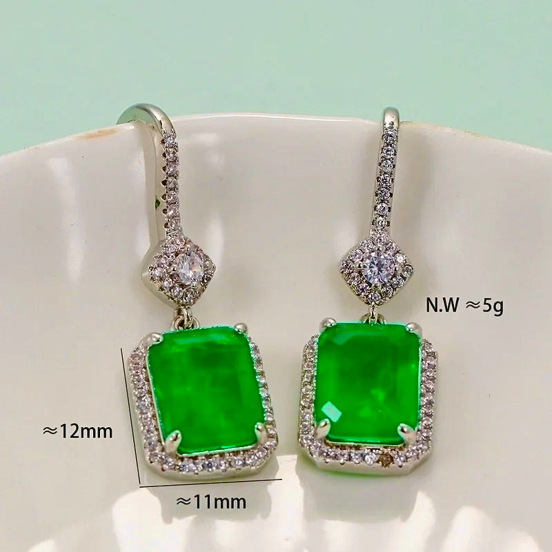 Vintage Radiance Drop Earrings