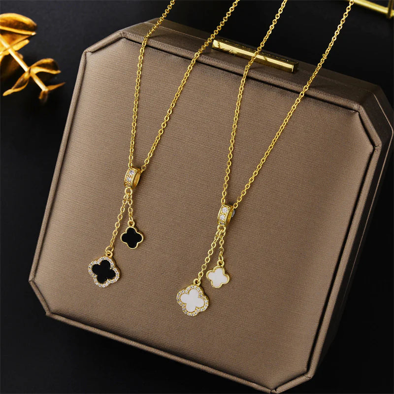 Eterna Fleur 18k Gold Plated Necklace