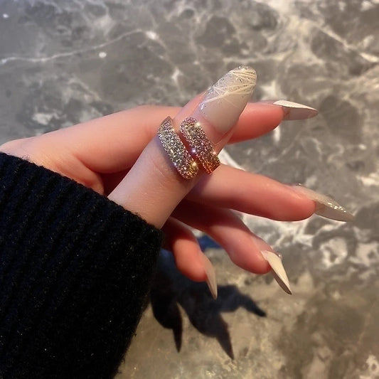 18K Gold Plated Open Wrap Ring
