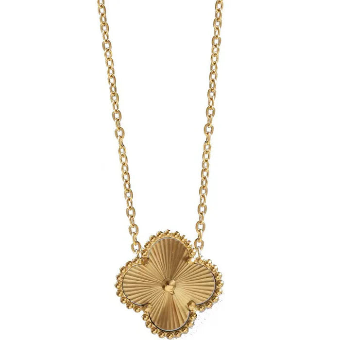 Flower 18K Gold Plated 3 Piece Set